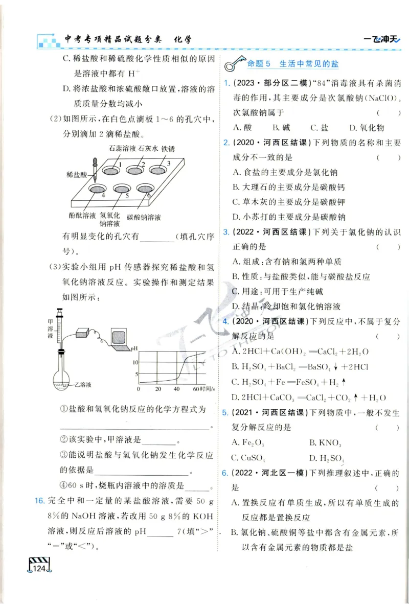 2025《一飞冲天-中考专项》化学_1、初中学习资料_24秋试卷_《一飞冲天-中考专项》_一飞冲天-中考专项（2025版）