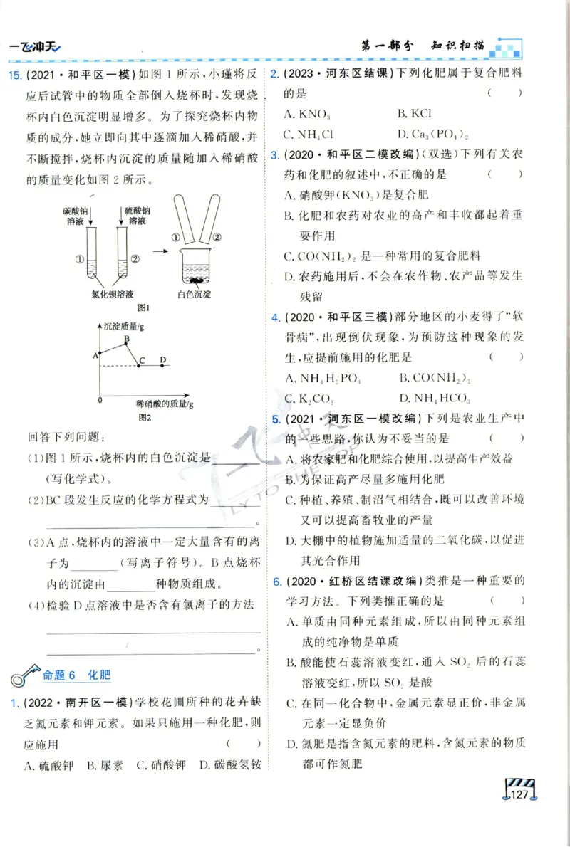 2025《一飞冲天-中考专项》化学_1、初中学习资料_24秋试卷_《一飞冲天-中考专项》_一飞冲天-中考专项（2025版）