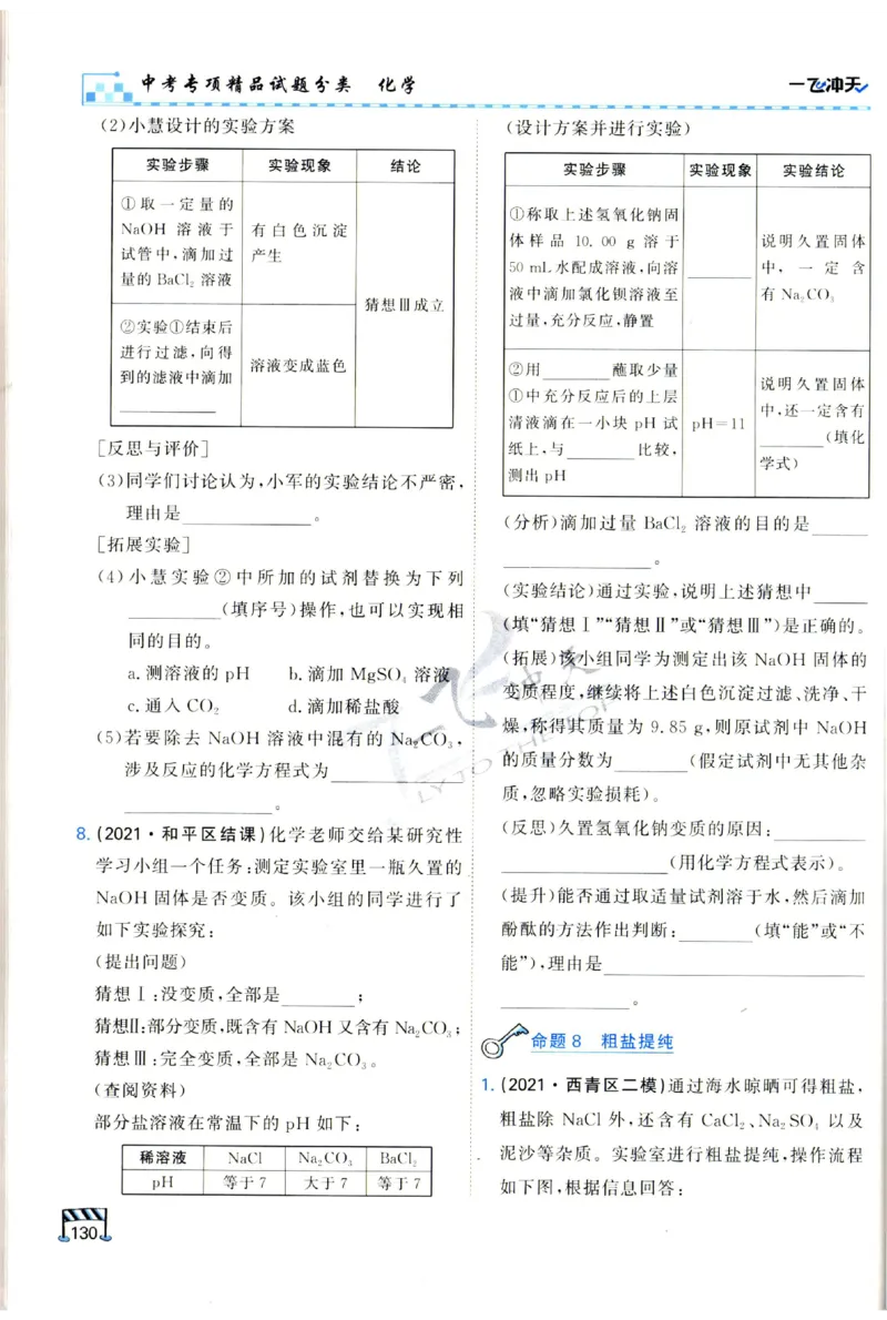 2025《一飞冲天-中考专项》化学_1、初中学习资料_24秋试卷_《一飞冲天-中考专项》_一飞冲天-中考专项（2025版）
