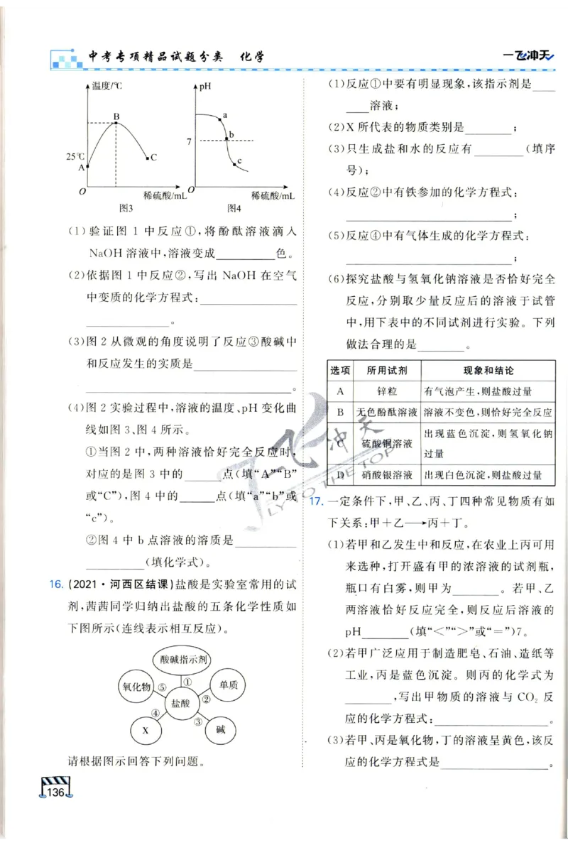 2025《一飞冲天-中考专项》化学_1、初中学习资料_24秋试卷_《一飞冲天-中考专项》_一飞冲天-中考专项（2025版）