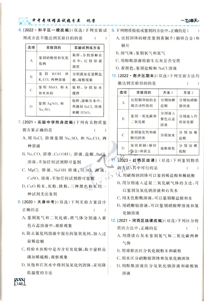 2025《一飞冲天-中考专项》化学_1、初中学习资料_24秋试卷_《一飞冲天-中考专项》_一飞冲天-中考专项（2025版）