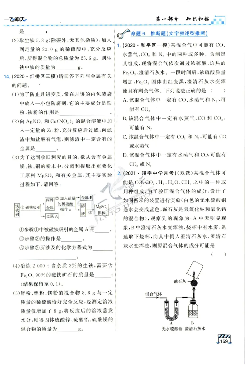 2025《一飞冲天-中考专项》化学_1、初中学习资料_24秋试卷_《一飞冲天-中考专项》_一飞冲天-中考专项（2025版）