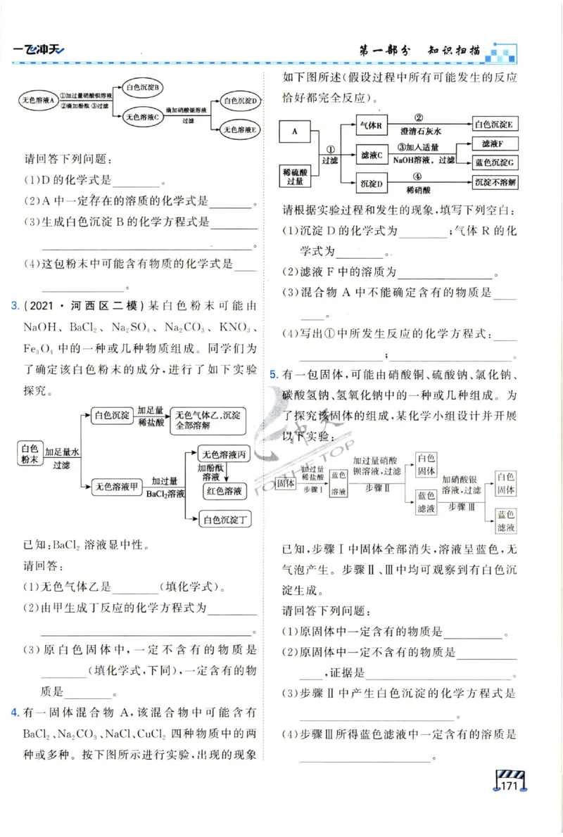 2025《一飞冲天-中考专项》化学_1、初中学习资料_24秋试卷_《一飞冲天-中考专项》_一飞冲天-中考专项（2025版）