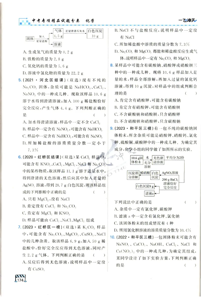 2025《一飞冲天-中考专项》化学_1、初中学习资料_24秋试卷_《一飞冲天-中考专项》_一飞冲天-中考专项（2025版）