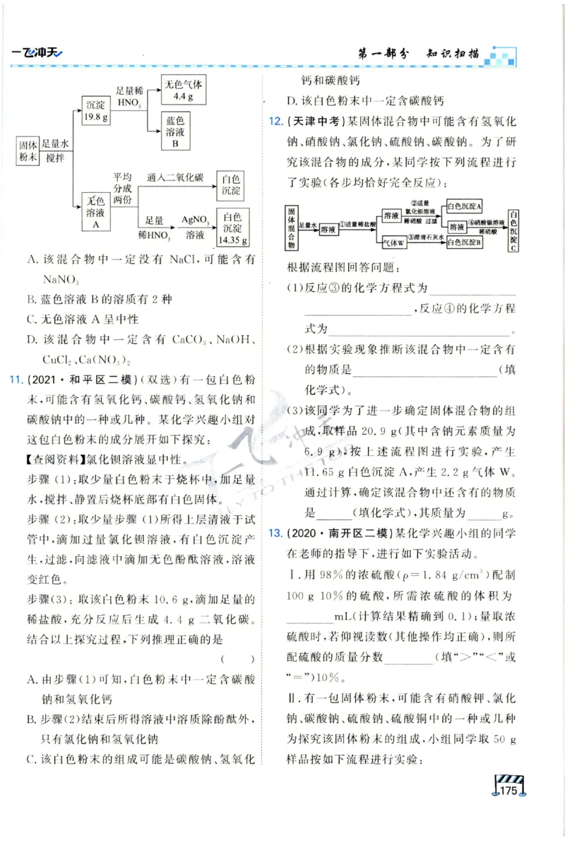 2025《一飞冲天-中考专项》化学_1、初中学习资料_24秋试卷_《一飞冲天-中考专项》_一飞冲天-中考专项（2025版）
