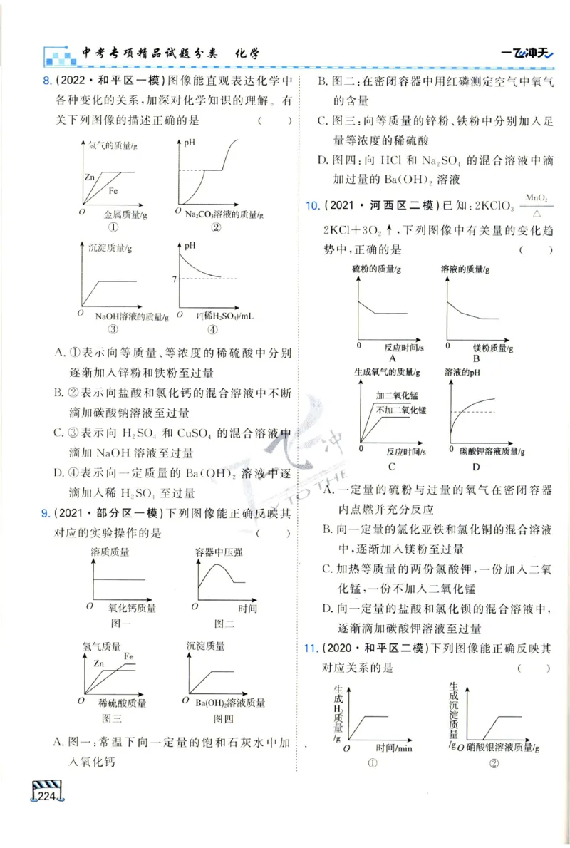 2025《一飞冲天-中考专项》化学_1、初中学习资料_24秋试卷_《一飞冲天-中考专项》_一飞冲天-中考专项（2025版）