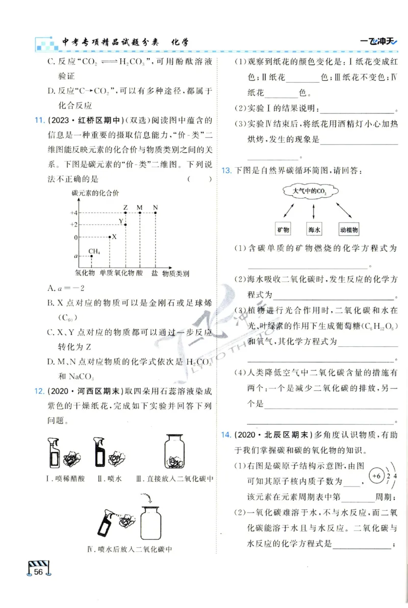2025《一飞冲天-中考专项》化学_1、初中学习资料_24秋试卷_《一飞冲天-中考专项》_一飞冲天-中考专项（2025版）
