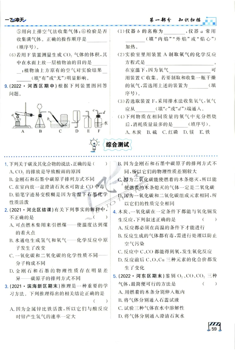 2025《一飞冲天-中考专项》化学_1、初中学习资料_24秋试卷_《一飞冲天-中考专项》_一飞冲天-中考专项（2025版）