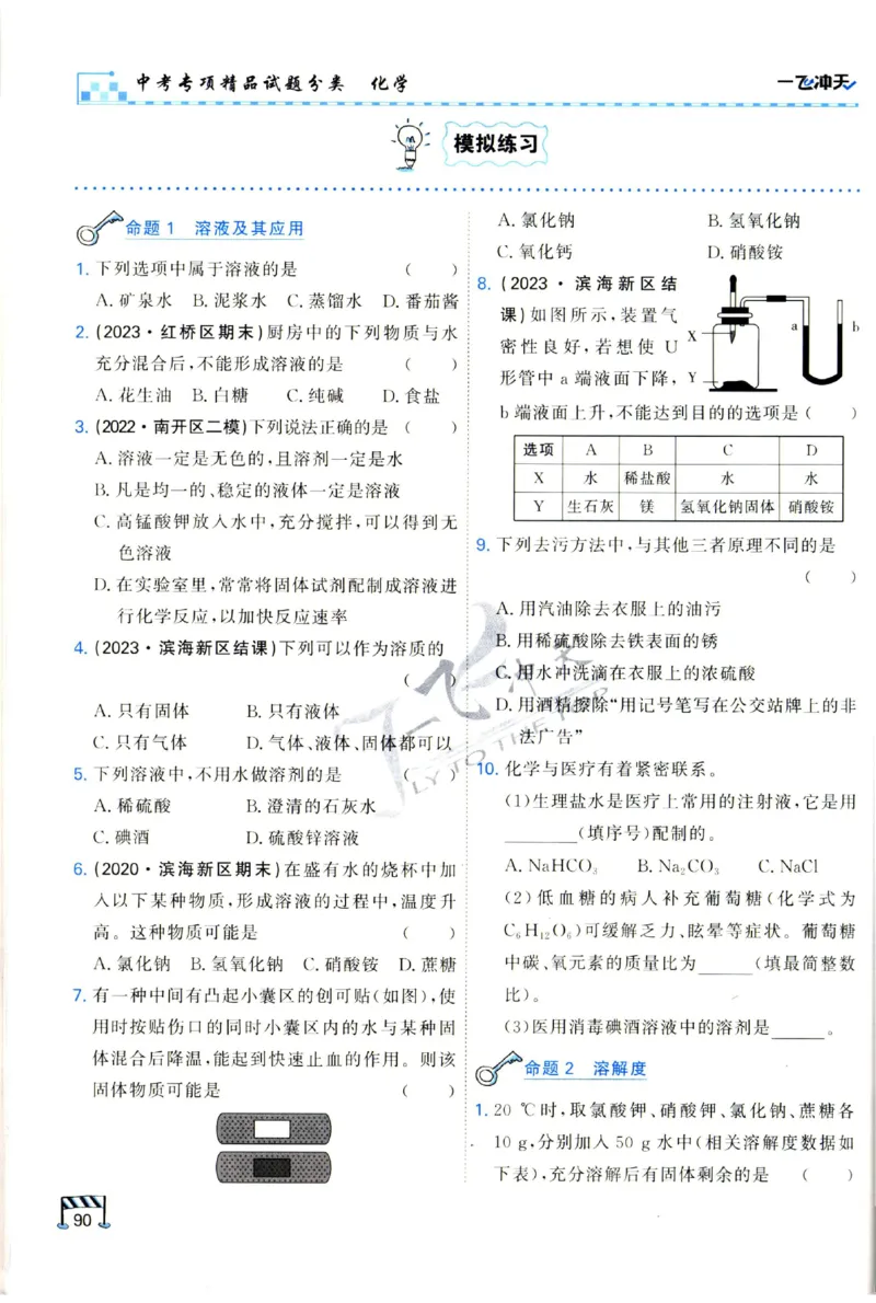 2025《一飞冲天-中考专项》化学_1、初中学习资料_24秋试卷_《一飞冲天-中考专项》_一飞冲天-中考专项（2025版）