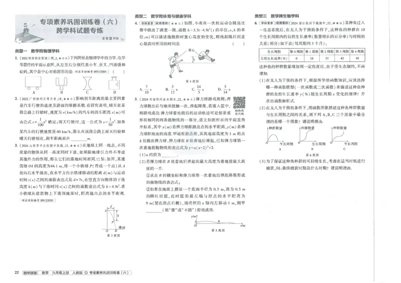 2025《53初中试卷》数学9上(人教版)_1、初中学习资料_24秋试卷_202553系列初中789年级上册《53初中试卷》大全套_2025《53初中试卷》9年级上册五科