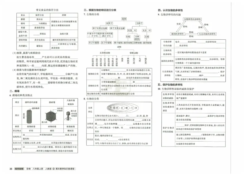 2025《53初中试卷》生物8上(人教版)_1、初中学习资料_24秋试卷_202553系列初中789年级上册《53初中试卷》大全套_2025《53初中试卷》8年级上册八科