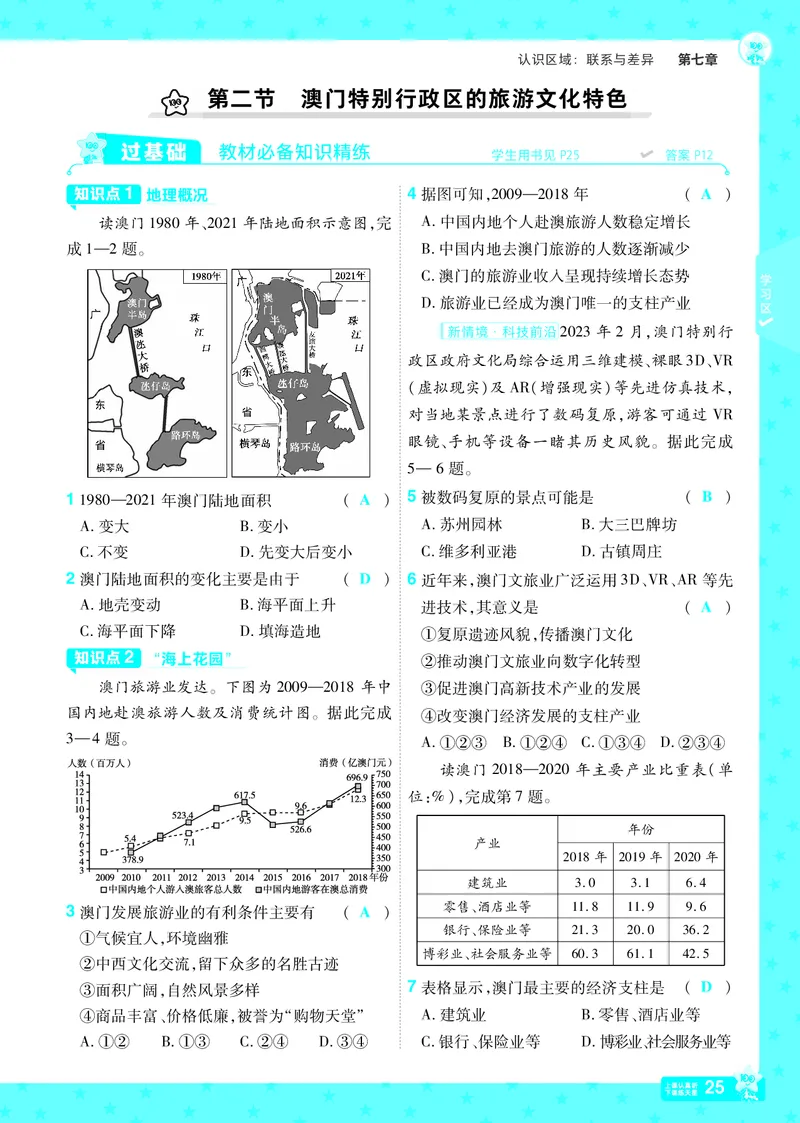 2025《初中地理&bull;一遍过》八下(湘教)_1、初中学习资料_24秋试卷_2025春季初中《一遍过》下册_2025初中《一遍过》生物地理8年级下册_教学用书