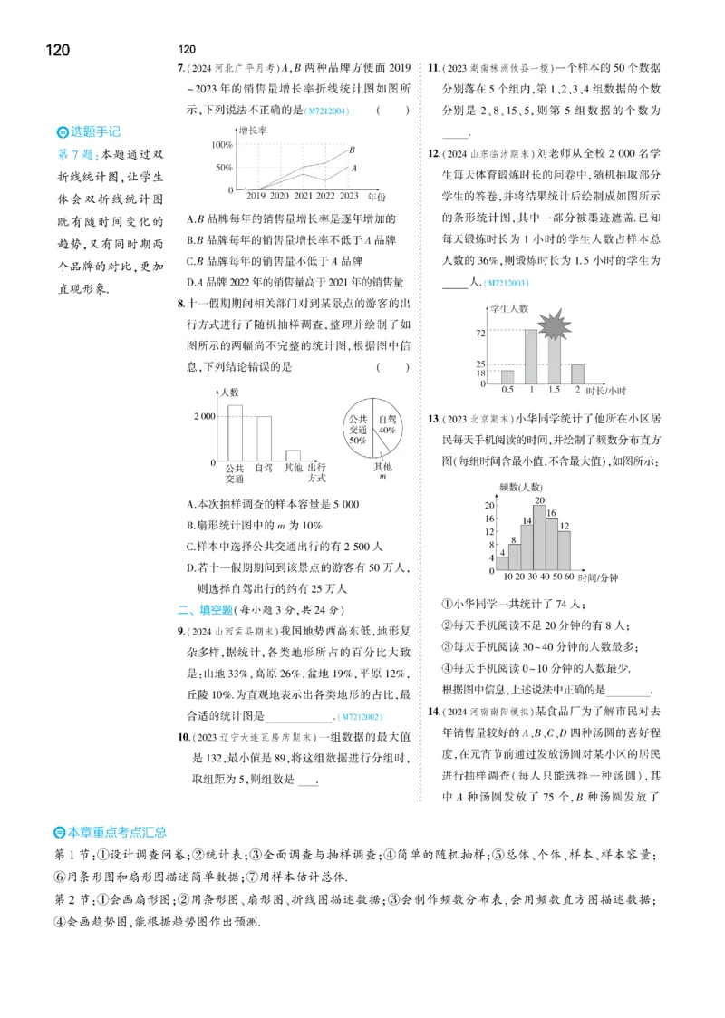 2025《5.3同步练习&bull;全练讲评去答案》数学七下(人教)_1、初中学习资料_24秋试卷_2025版《53&bull;初中同步》上册全科_53初中同步下册25春
