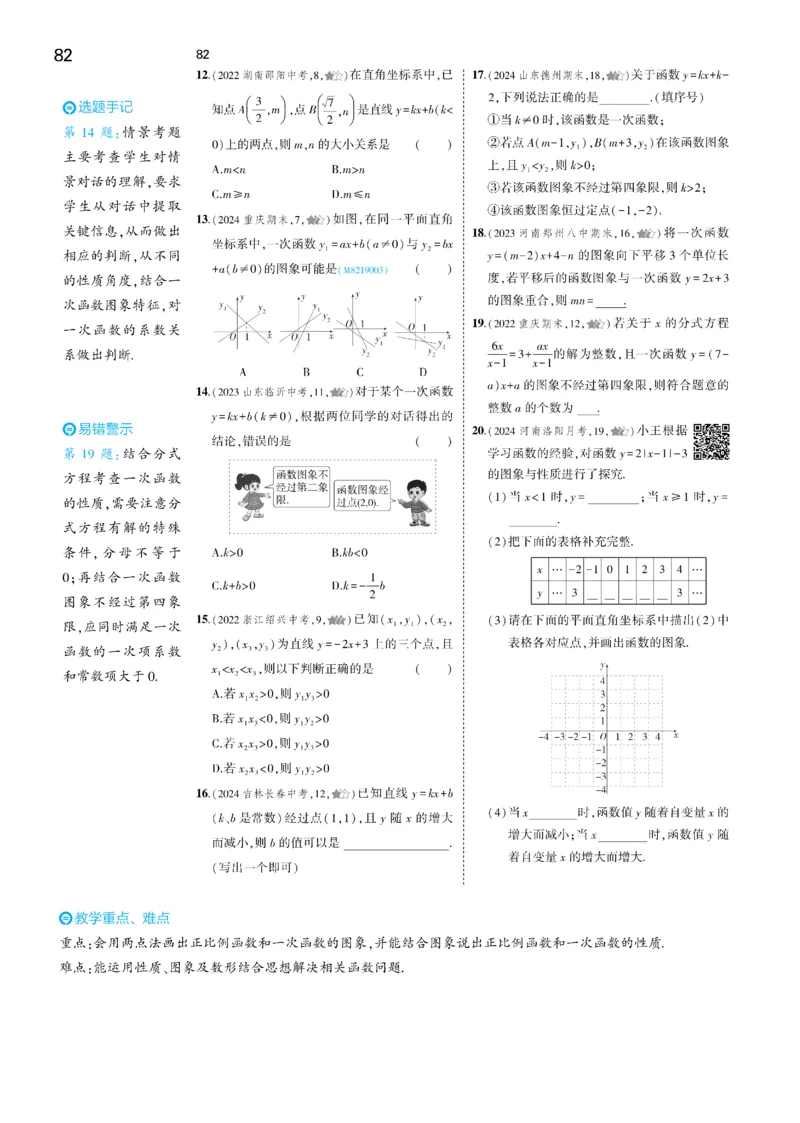 2025《5.3同步练习&bull;全练去答案》数学八下(人教)_1、初中学习资料_24秋试卷_2025版《53&bull;初中同步》上册全科_53初中同步下册25春_2025《5.3同步练习&bull;全练》数学8&9下(人教)讲评