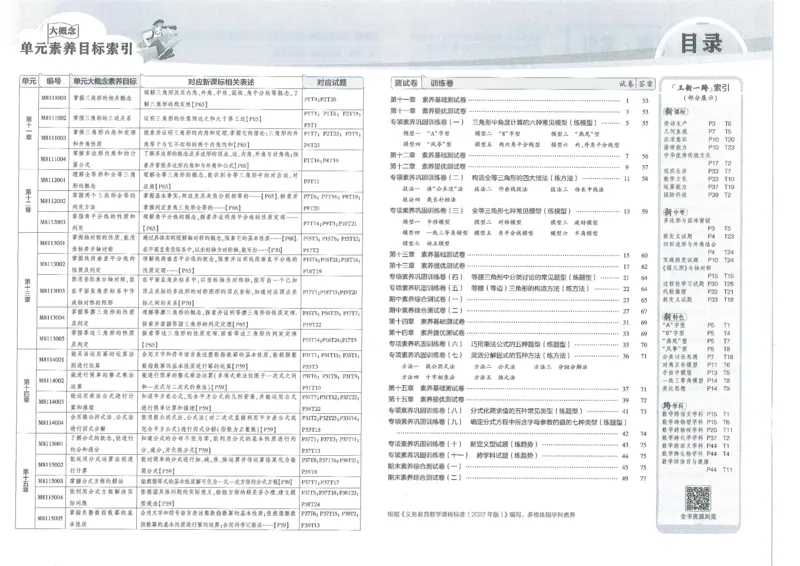 2025《53初中试卷》数学8上(人教版)_1、初中学习资料_24秋试卷_202553系列初中789年级上册《53初中试卷》大全套_2025《53初中试卷》8年级上册八科