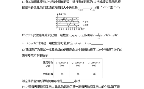 2025初中数学&bull;一遍过八下-第二十章单元测试卷_1、初中学习资料_24秋试卷_2025春季初中《一遍过》下册_2025《初中数学&bull;一遍过》八九下(RJ)_2025《初中数学&bull;一遍过-单元测试卷》八下(RJ)