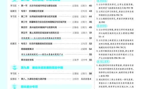 2025《初中地理&bull;一遍过》八下(湘教)_1、初中学习资料_24秋试卷_2025春季初中《一遍过》下册_2025初中《一遍过》生物地理8年级下册