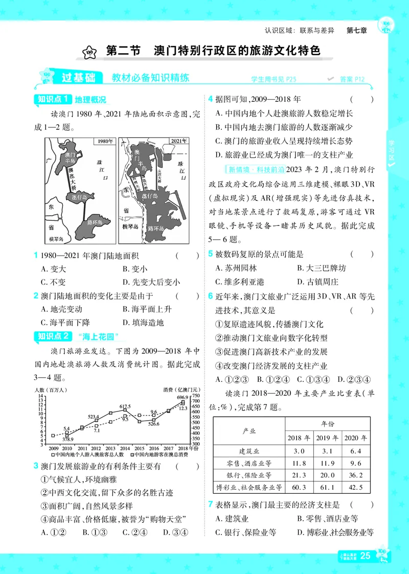 2025《初中地理&bull;一遍过》八下(湘教)_1、初中学习资料_24秋试卷_2025春季初中《一遍过》下册_2025初中《一遍过》生物地理8年级下册