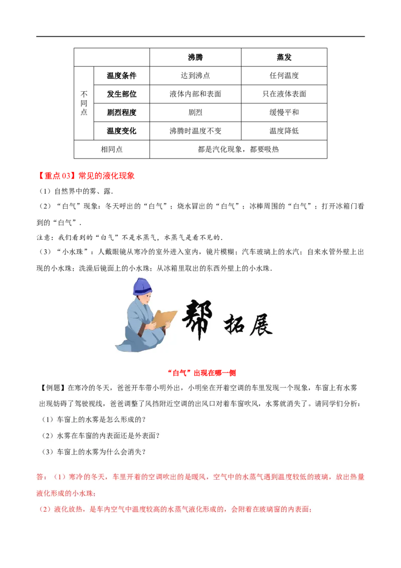3.3汽化和液化-2020-2021学年八年级物理上册同步课堂帮帮帮（人教版）(15144512)_1、初中学习资料_4-4、物理_4-4-3、初二物理上册_2023更新_八年级物理上册同步课堂练习帮帮帮（精品推荐）