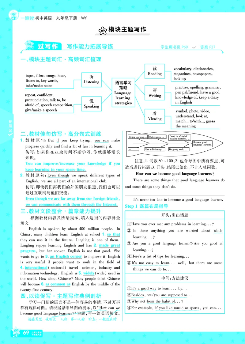 2025版一遍过英语外研版9年级下册教用_1、初中学习资料_24秋试卷_2025春季初中《一遍过》下册_2025版一遍过英语外研版_2025版一遍过英语外研版9年级下册