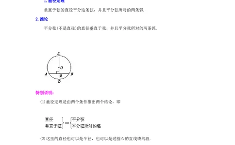 24.3垂直于弦的直径-垂径定理（知识讲解）（人教版）_1、初中学习资料_4-2、数学_4-2-5、初三数学上册_人教数学九年级上课时练习（243份）_同步练习（第2套含答案）（共36份）
