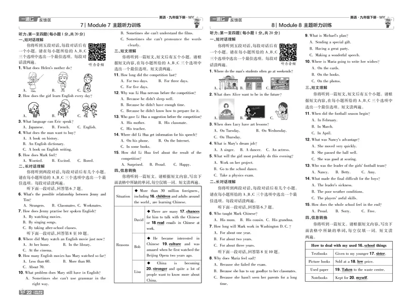 2025版一遍过英语外研版9年级下册单元卷+听力_1、初中学习资料_24秋试卷_2025春季初中《一遍过》下册_2025版一遍过英语外研版_2025版一遍过英语外研版9年级下册