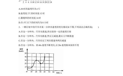 3.3第1课时曲线型图象1_1、初中学习资料_4-2、数学_北师大版_北师大版初中数学7下_2022春七数下(BS)--各阶段精品试题_同步练习