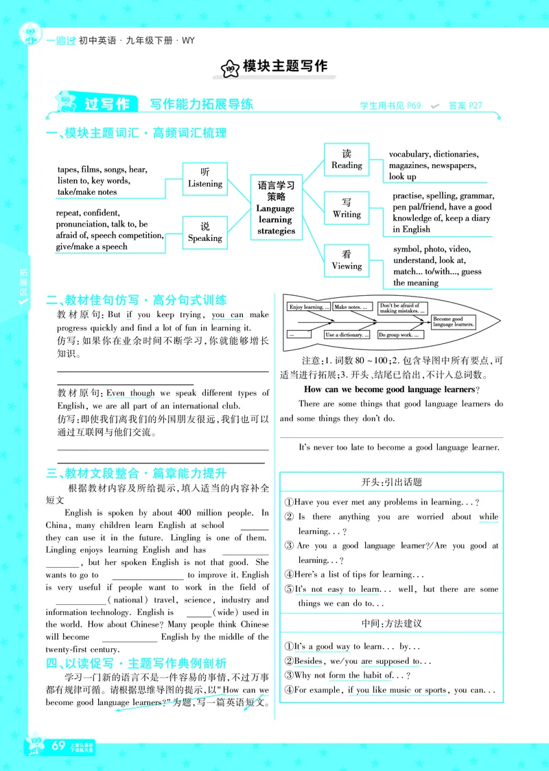 2025版一遍过英语外研版9年级下册_1、初中学习资料_24秋试卷_2025春季初中《一遍过》下册_2025版一遍过英语外研版_2025版一遍过英语外研版9年级下册