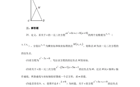 21.17一元二次方程根与系数关系（拓展篇）（人教版）_1、初中学习资料_4-2、数学_4-2-5、初三数学上册_人教数学九年级上课时练习（243份）_同步练习（第2套含答案）（共36份）