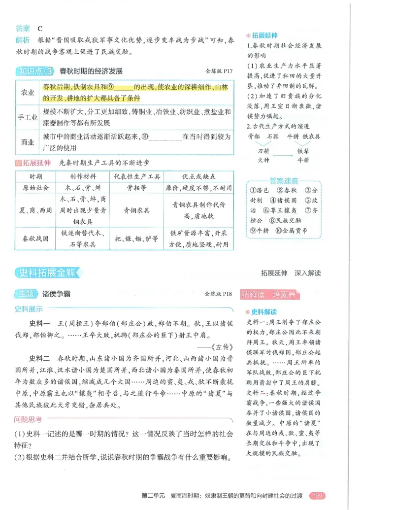 53-初中同步-7上-历史人教版全解版_1、初中学习资料_24秋试卷_2025版《53&bull;初中同步》上册全科