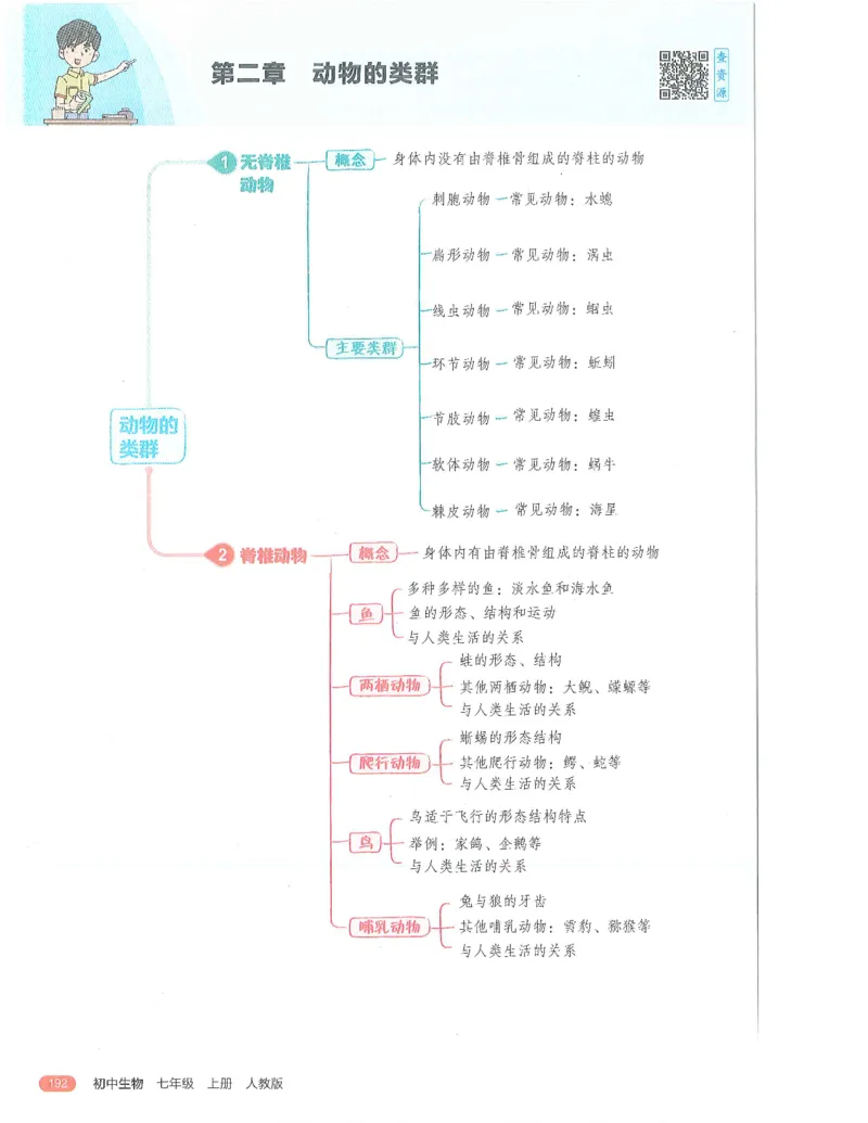 53-初中同步-7上-生物人教版全解版_1、初中学习资料_24秋试卷_2025版《53&bull;初中同步》上册全科