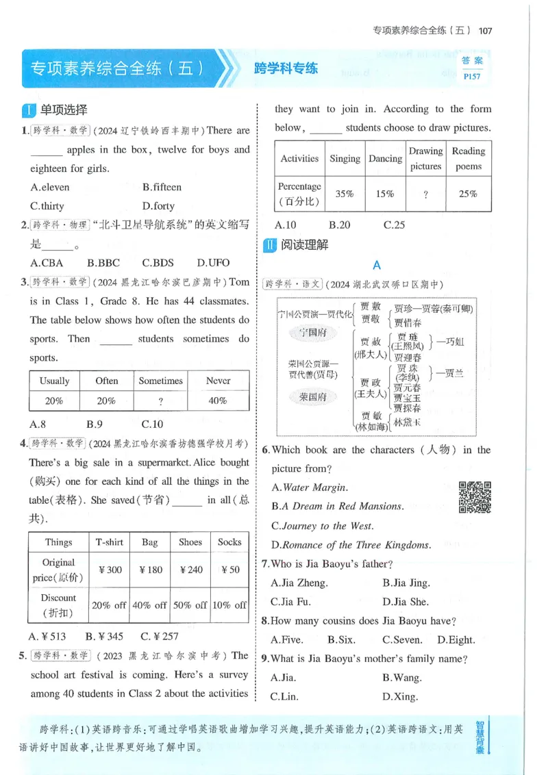 53-初中同步-7上-英语人教版全练版_1、初中学习资料_24秋试卷_2025版《53&bull;初中同步》上册全科