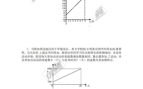 4.4第2课时单个一次函数图象的应用_1、初中学习资料_4-2、数学_北师大版_北师大版初中数学8上_2022秋八数上(BS)--各阶段精品试题_同步练习