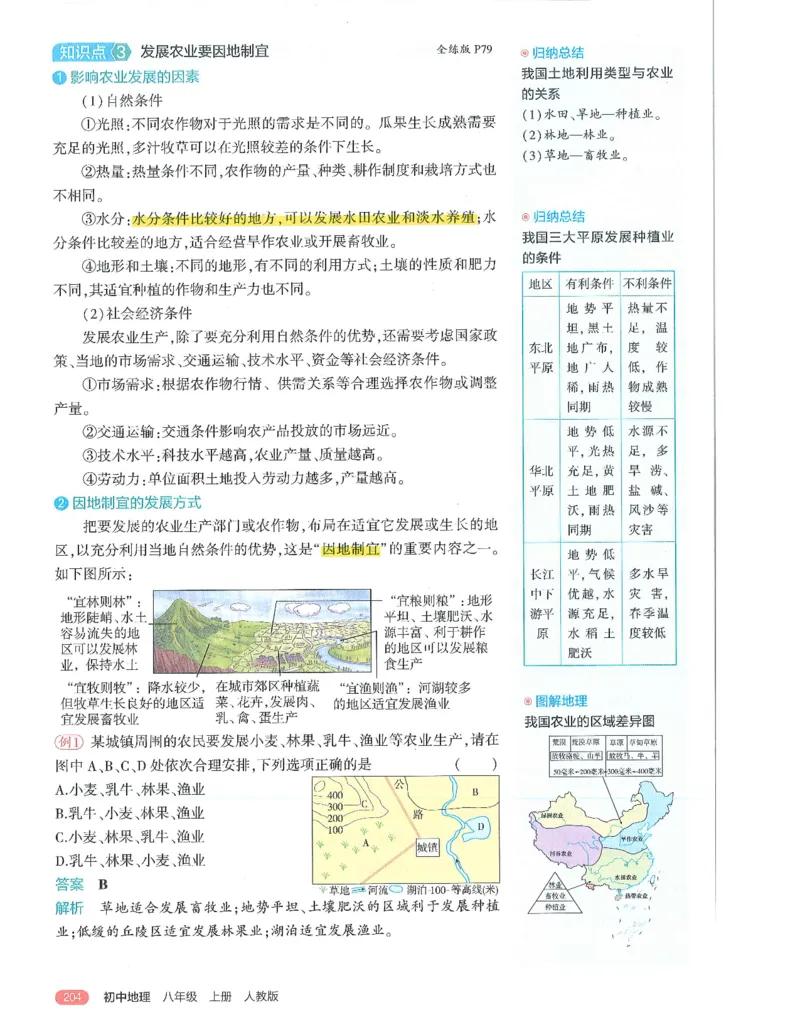 53-初中同步-8上-地理人教版全解版_1、初中学习资料_24秋试卷_2025版《53&bull;初中同步》上册全科