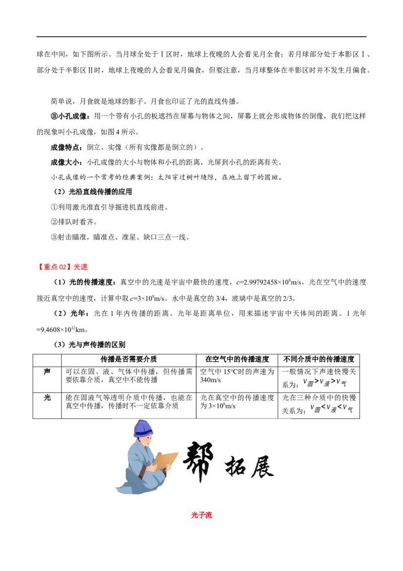 4.1光的直线传播-2020-2021学年八年级物理上册同步课堂帮帮帮（人教版）(15144509)_1、初中学习资料_4-4、物理_4-4-3、初二物理上册_2023更新