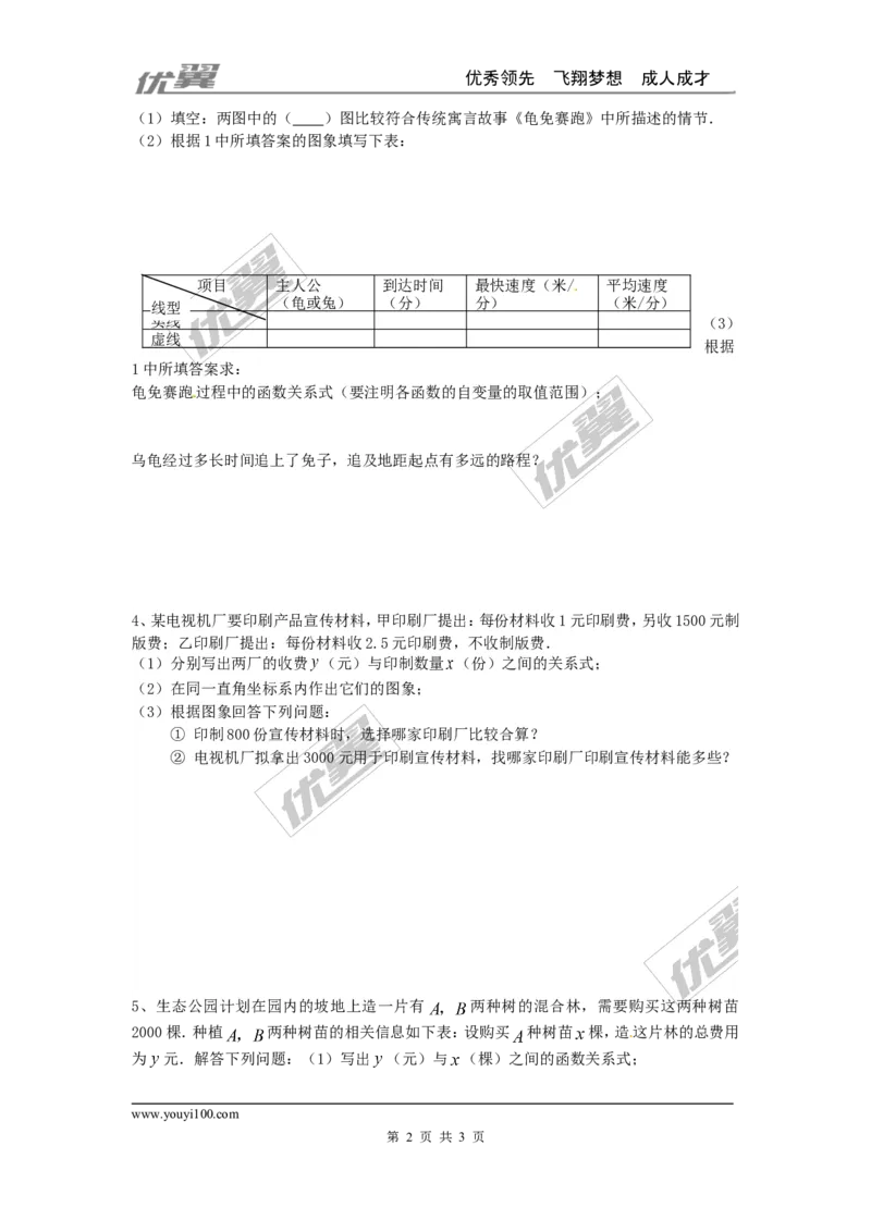 4.4第1课时确定一次函数的表达式_1、初中学习资料_4-2、数学_北师大版_北师大版初中数学8上_2022秋八数上(BS)--各阶段精品试题_同步练习