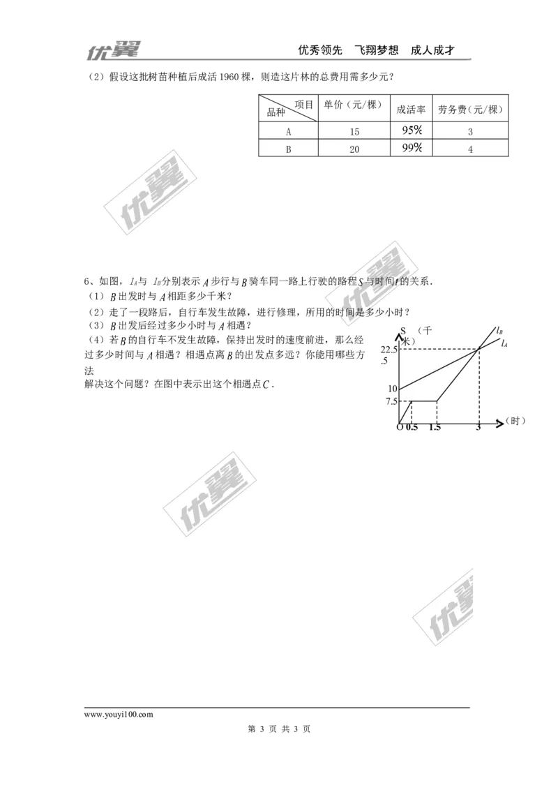 4.4第1课时确定一次函数的表达式_1、初中学习资料_4-2、数学_北师大版_北师大版初中数学8上_2022秋八数上(BS)--各阶段精品试题_同步练习