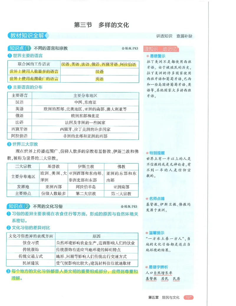 53-初中同步-7上-地理人教版全解版_1、初中学习资料_24秋试卷_2025版《53&bull;初中同步》上册全科