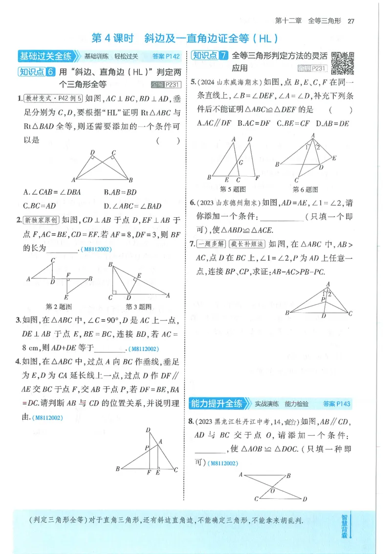 53-初中同步-8上-数学人教版全练版_1、初中学习资料_24秋试卷_2025版《53&bull;初中同步》上册全科