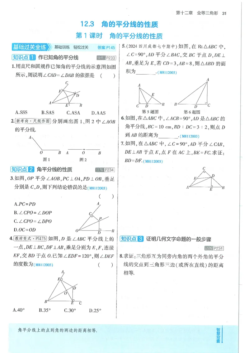53-初中同步-8上-数学人教版全练版_1、初中学习资料_24秋试卷_2025版《53&bull;初中同步》上册全科