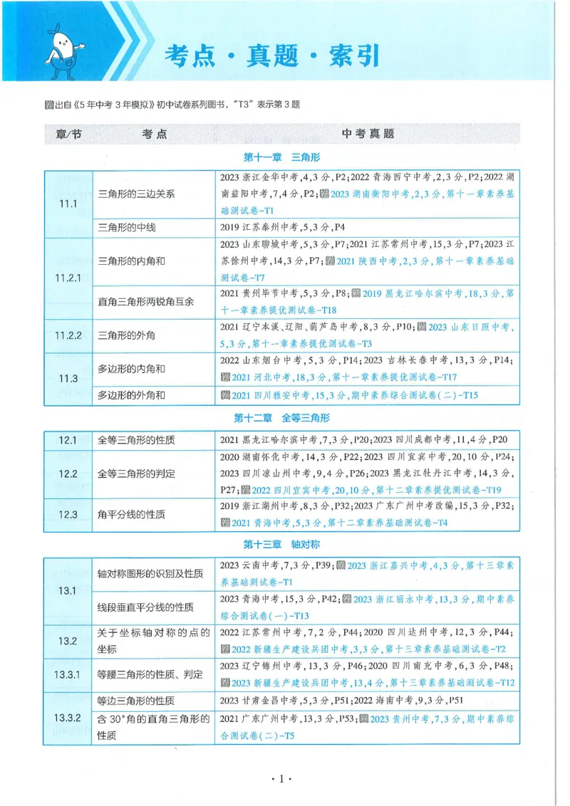 53-初中同步-8上-数学人教版全练版_1、初中学习资料_24秋试卷_2025版《53&bull;初中同步》上册全科