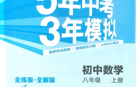 53-初中同步-8上-数学人教版全练版_1、初中学习资料_24秋试卷_2025版《53&bull;初中同步》上册全科