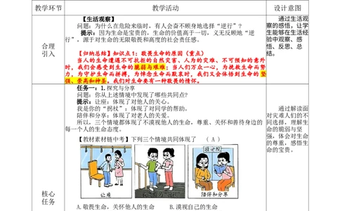 3.8.2敬畏生命_1、初中学习资料_2024秋改版_七上最新版道德课件_教案