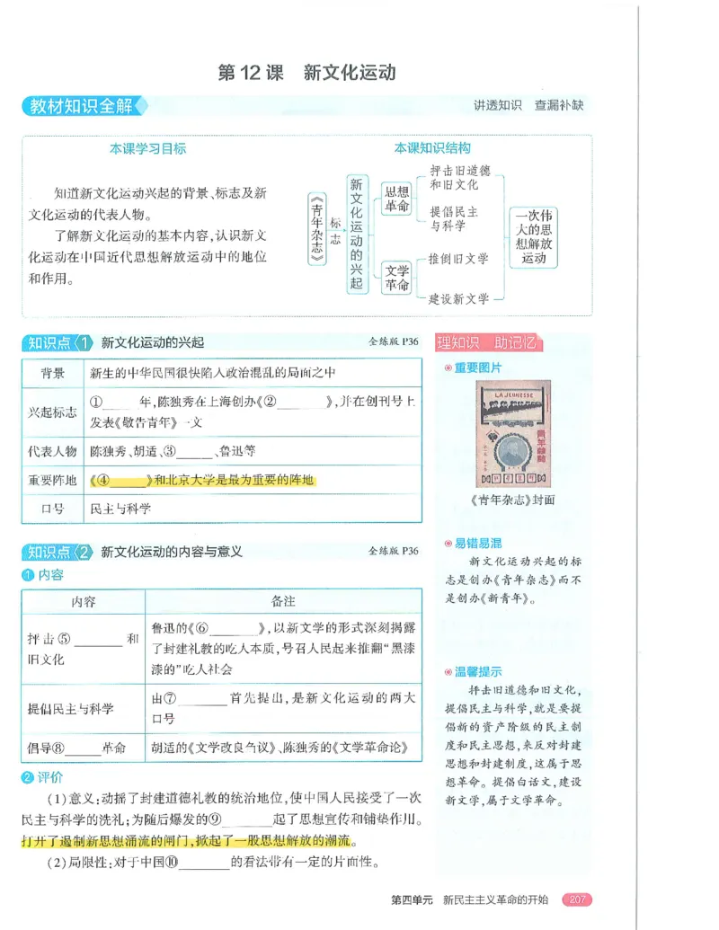53-初中同步-8上-历史人教版全解版_1、初中学习资料_24秋试卷_2025版《53&bull;初中同步》上册全科