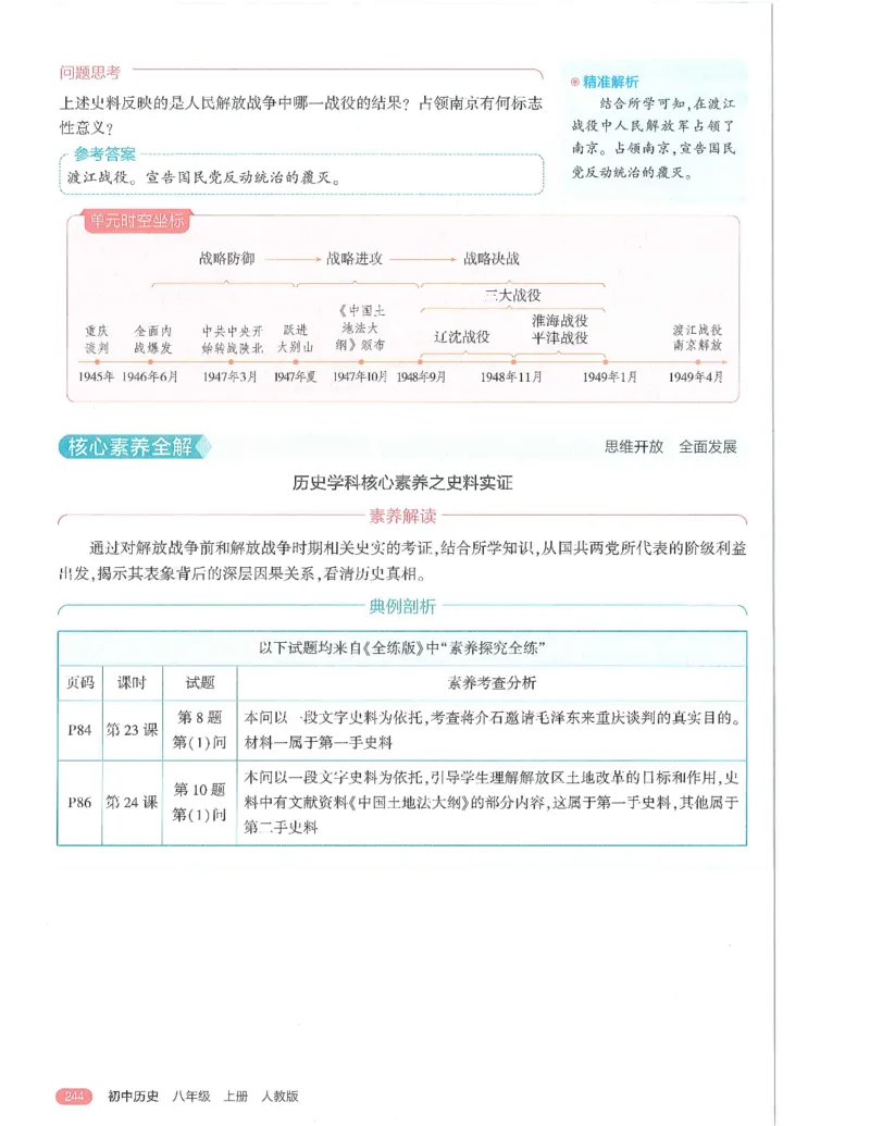 53-初中同步-8上-历史人教版全解版_1、初中学习资料_24秋试卷_2025版《53&bull;初中同步》上册全科