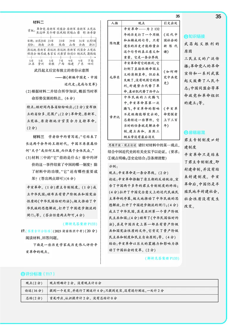 53-初中同步-8上-历史人教版全练版教师用书_1、初中学习资料_24秋试卷_2025版《53&bull;初中同步》上册全科