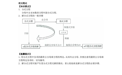8年级数学人教版上册同步练习15.3分式方程（含答案解析）_1、初中学习资料_4-2、数学_4-2-3、初二数学上册_人教数学八年级上课时练习（111份）