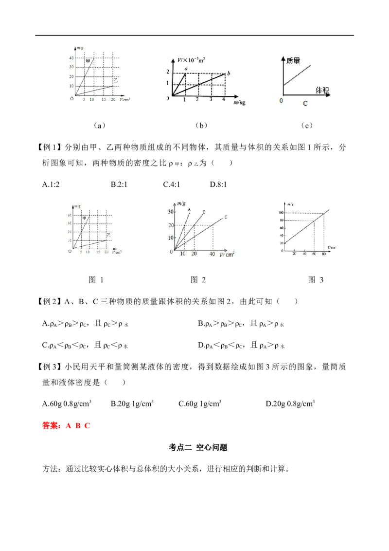 6.4密度与社会生活（解析版）_1、初中学习资料_4-4、物理_4-4-3、初二物理上册_2023更新_八年级物理上册同步课堂练习帮帮帮（精品推荐）