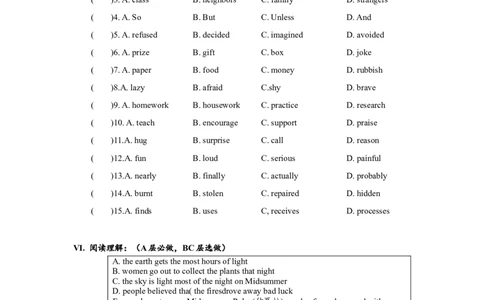 Unit10SectionA(3a-4c)分层练习设计_1、初中学习资料_4-3、英语_4-3-5、初三英语全册_人教英语九年级全册课时练习（070份）