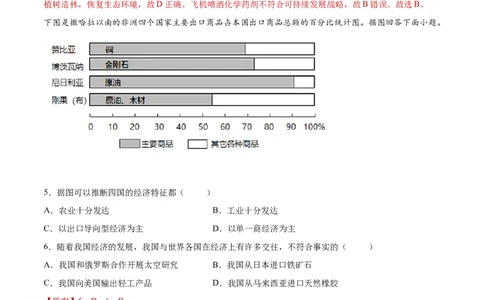 8.3撒哈拉以南非洲（练习）-2021-2022学年七年级地理下册同步精品课堂（人教版）_1、初中学习资料_4-8、地理_4-8-2、初一地理下册_1.地理7下同步练习（38份）